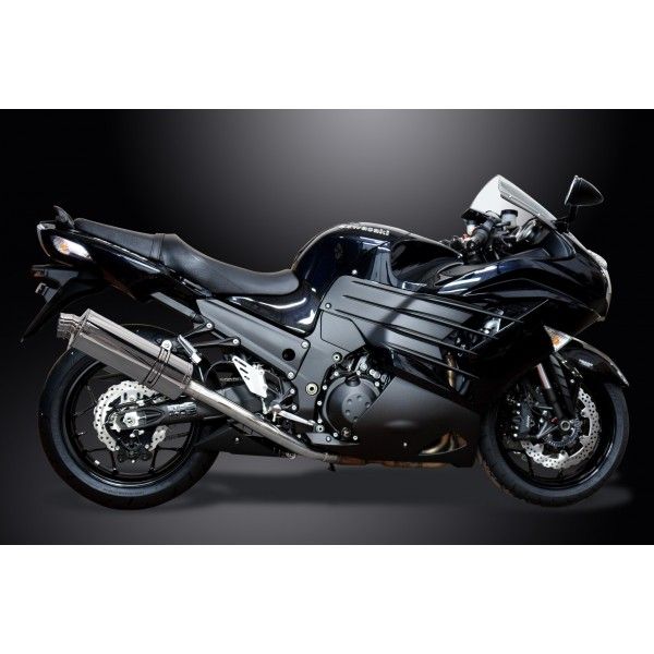 Delkevic volledig systeem Oval RVS 350mm - ZZR1400 2012-2020