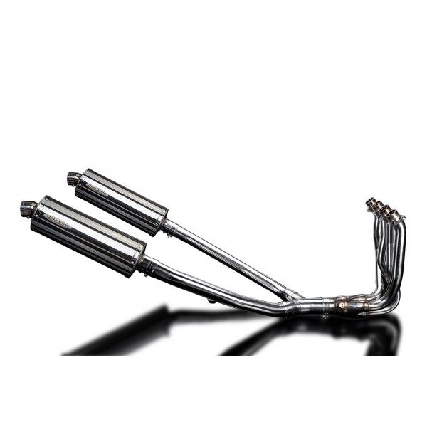 Delkevic volledig systeem Oval RVS 350mm - ZZR1400 2012-2020