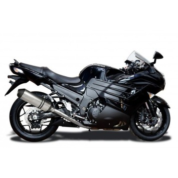 Delkevic volledig systeem X-Oval Titanium 343mm - ZZR1400 2012-2020