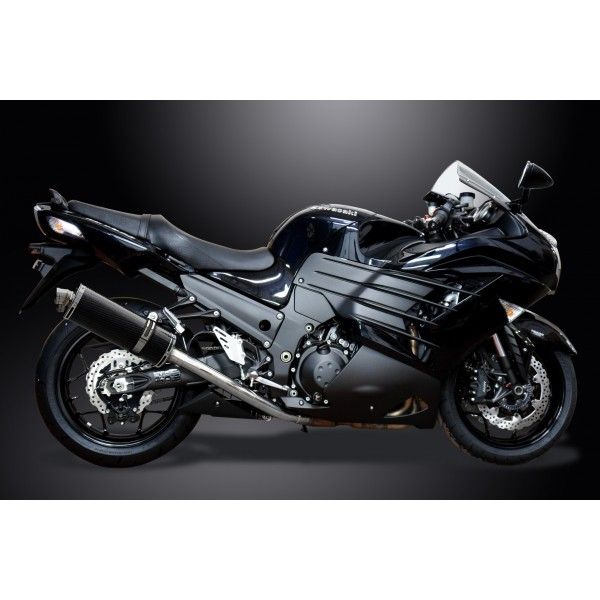 Delkevic volledig systeem Oval Carbon 350mm - ZZR1400 2012-2020