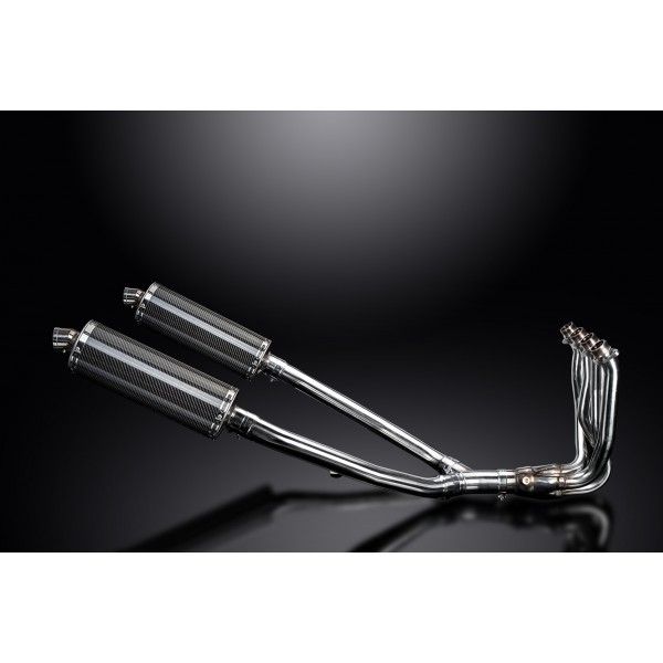 Delkevic volledig systeem Oval Carbon 350mm - ZZR1400 2012-2020