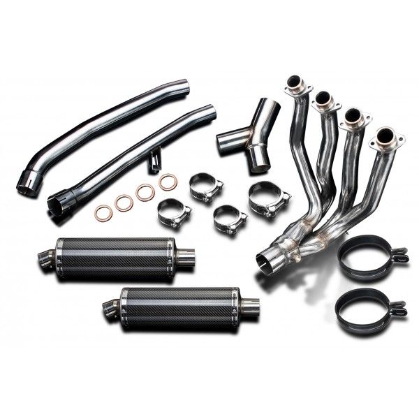 Delkevic volledig systeem Oval Carbon 350mm - ZZR1400 2012-2020