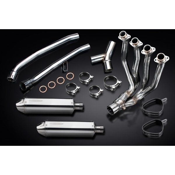 Delkevic volledig systeem Tri-Oval RVS 320mm - ZZR1400 2012-2020