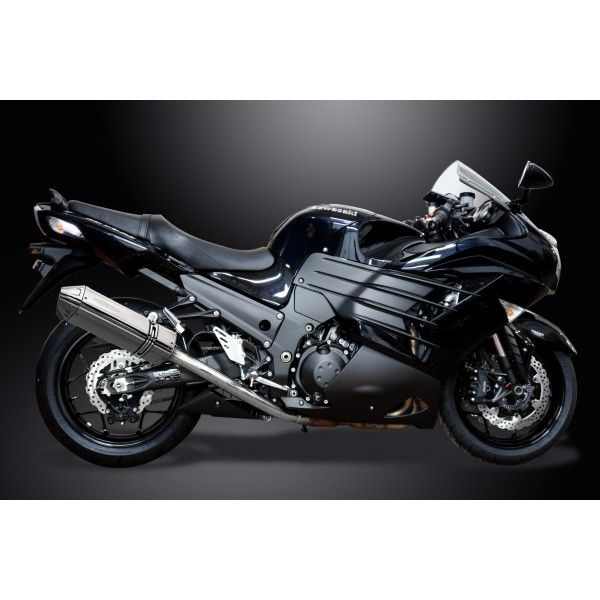 Delkevic volledig systeem Tri-Oval RVS 320mm - ZZR1400 2012-2020