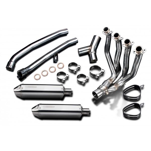 Delkevic volledig systeem Tri-Oval RVS 320mm - ZZR1400 2012-2020