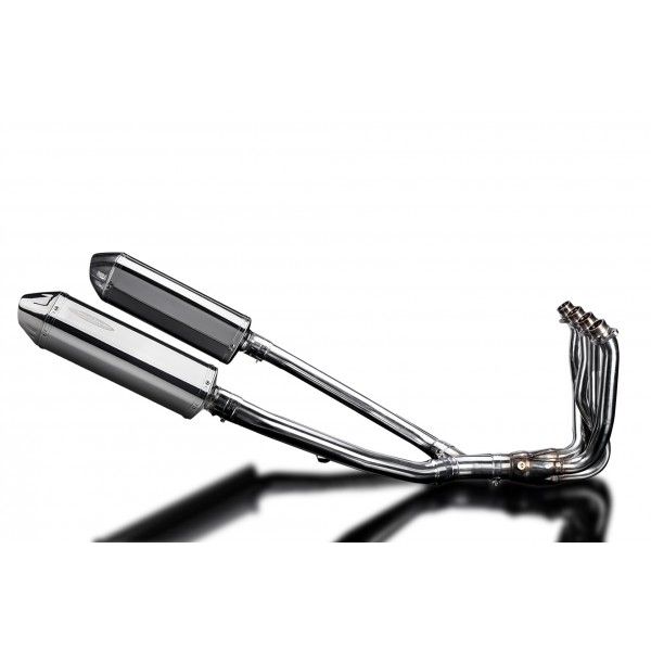 Delkevic volledig systeem Tri-Oval RVS 320mm - ZZR1400 2012-2020