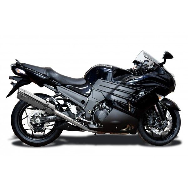 Delkevic volledig systeem Round RVS 350mm - ZZR1400 2012-2020