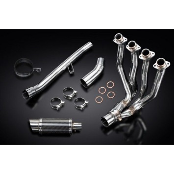 Delkevic volledig systeem Round Carbon 200mm - ZZR1400 (2012-2020)