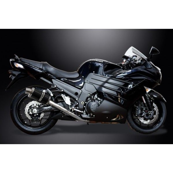 Delkevic volledig systeem Oval Carbon 225mm - ZZR1400 (2012-2020)