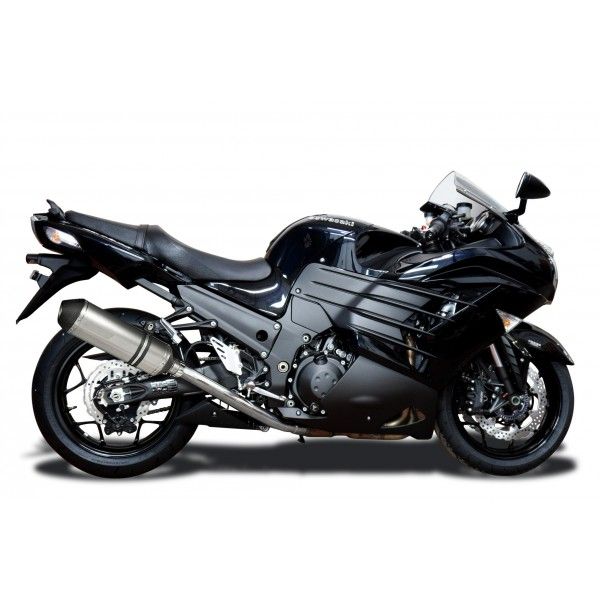 Delkevic volledig systeem X-Oval Titanium 343mm - ZZR1400 (2012-2020)