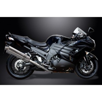 Delkevic volledig systeem Oval RVS 450mm - ZZR1400 (2012-2020)