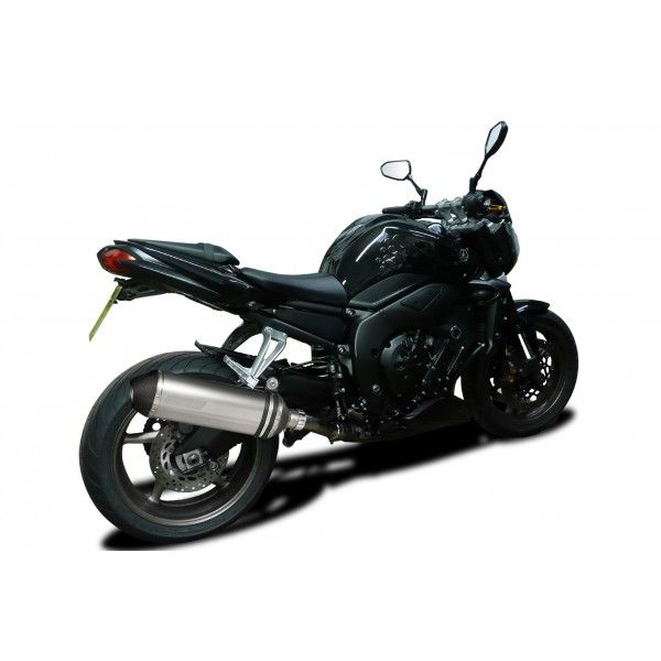 Delkevic slip-on kit X-Oval Titanium 343mm - FZ1 FAZER (2006-2015)