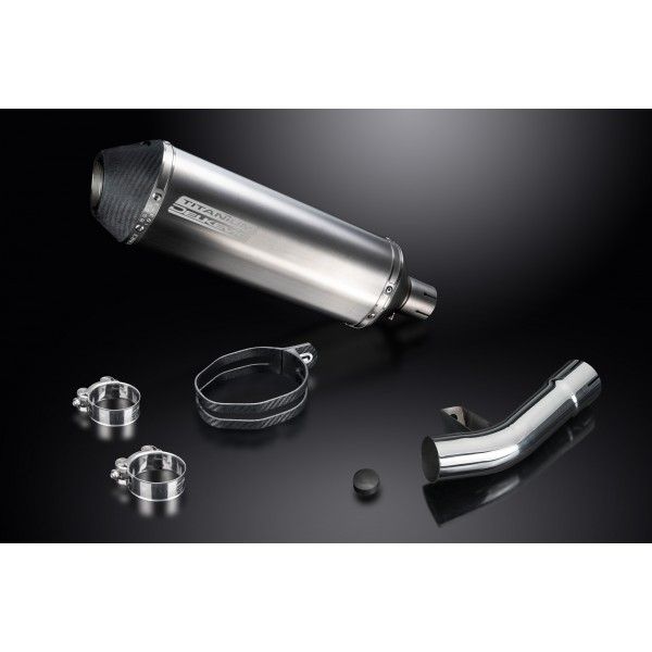 Delkevic slip-on kit X-Oval Titanium 343mm - GSF1250 BANDIT (2007-2014)