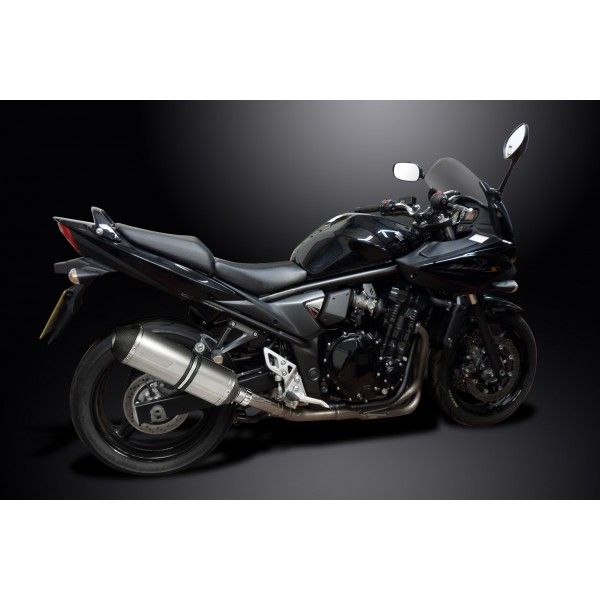 Delkevic slip-on kit X-Oval Titanium 343mm - GSF1250 BANDIT (2007-2014)