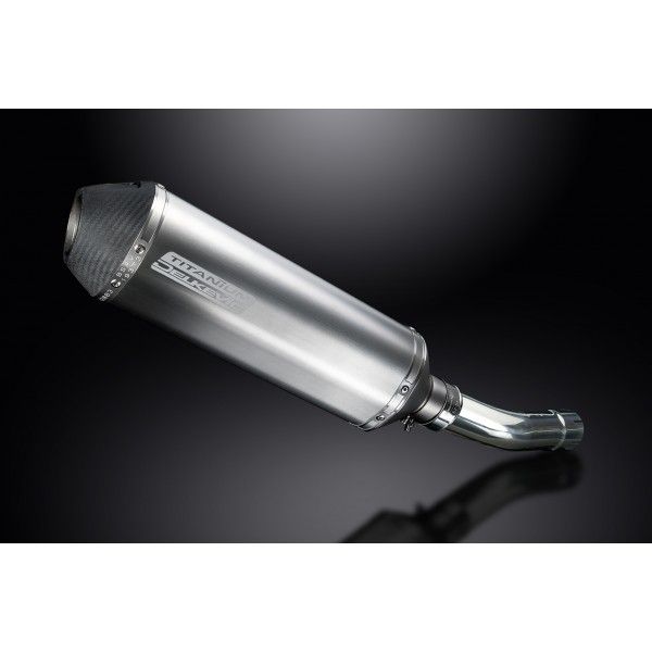 Delkevic slip-on kit X-Oval Titanium 343mm - GSF1250 BANDIT (2007-2014)
