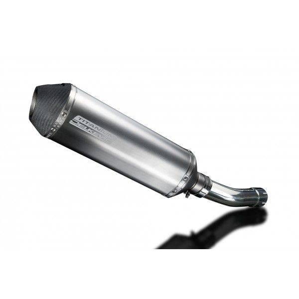 Delkevic slip-on kit X-Oval Titanium 343mm - GSF1250 BANDIT (2007-2014)
