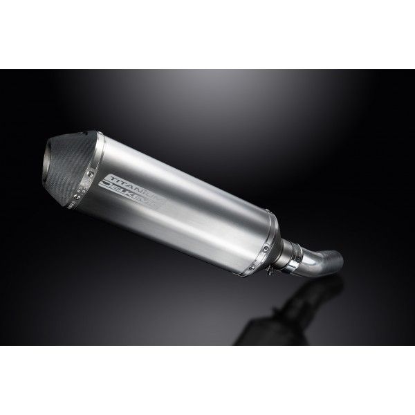 Delkevic slip-on kit X-Oval Titanium 343mm - ZX-10R NINJA (2008-2010)