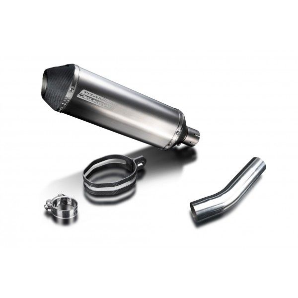 Delkevic slip-on kit X-Oval Titanium 343mm - ZX-10R NINJA (2008-2010)