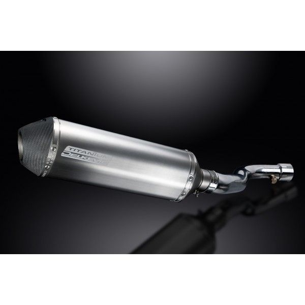 Delkevic slip-on kit X-Oval Titanium 343mm - GSX-R1000 (2009-2011)