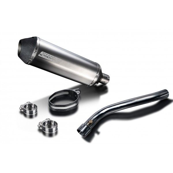Delkevic slip-on kit X-Oval Titanium 343mm - GSX-R1000 (2009-2011)