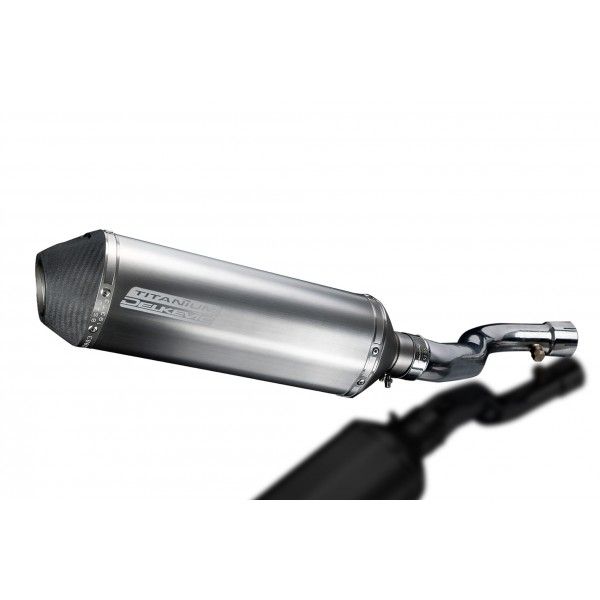 Delkevic slip-on kit X-Oval Titanium 343mm - GSX-R1000 (2009-2011)