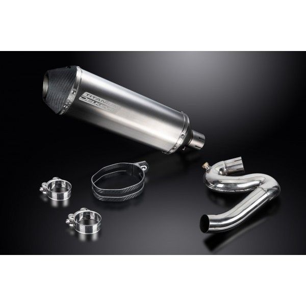 Delkevic slip-on kit X-Oval Titanium 343mm - CBR1000RR FIREBLADE (2008-2015)