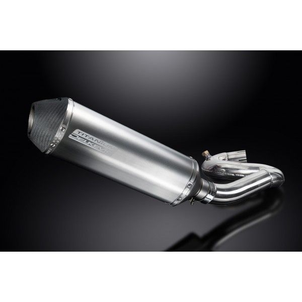 Delkevic slip-on kit X-Oval Titanium 343mm - CBR1000RR FIREBLADE (2008-2015)