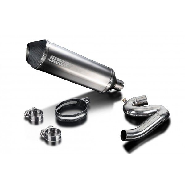 Delkevic slip-on kit X-Oval Titanium 343mm - CBR1000RR FIREBLADE (2008-2015)