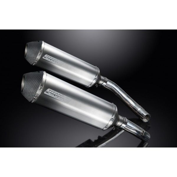 Delkevic slip-on kit X-Oval Titanium 343mm - YZF-R1 (2009-2014)