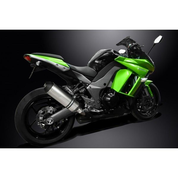 Delkevic slip-on kit X-Oval Titanium 343mm - Z1000SX (2010-2013)