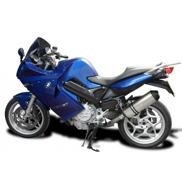 Delkevic slip-on kit X-Oval Titanium 343mm - F800 S/ST (2006-2014)