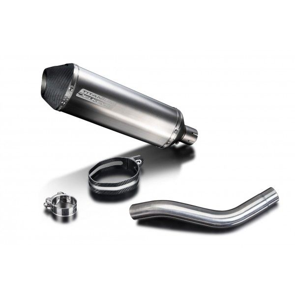 Delkevic slip-on kit X-Oval Titanium 343mm - Z800 (2013-2016)