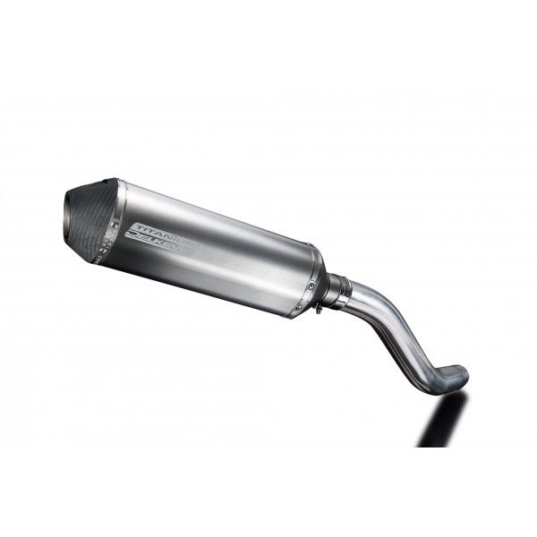 Delkevic slip-on kit X-Oval Titanium 343mm - Z800 (2013-2016)