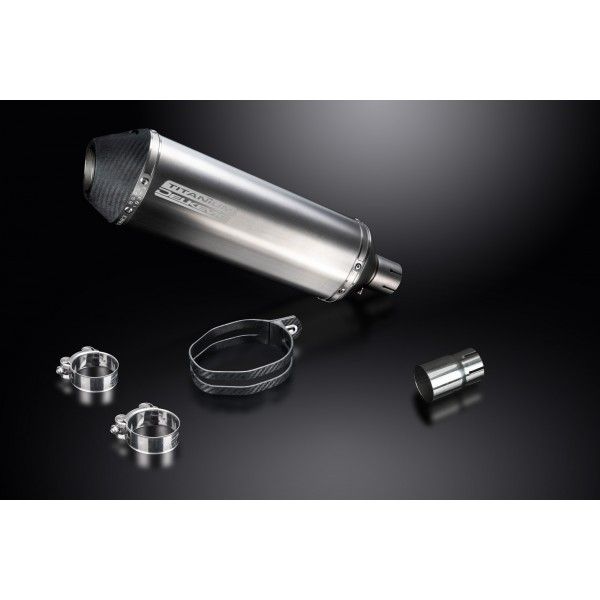 Delkevic slip-on kit X-Oval Titanium 343mm - YZF-R6 (2006-2016)