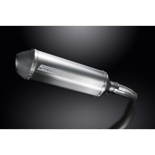 Delkevic slip-on kit X-Oval Titanium 343mm - GSX-R600 L1-L6 (2011-2016)