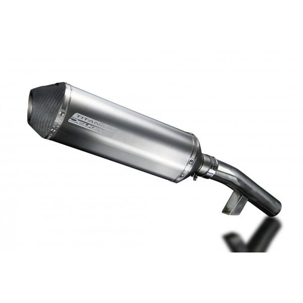 Delkevic slip-on kit X-Oval Titanium 343mm - KLZ1000 1000 VERSYS (2015-2018)