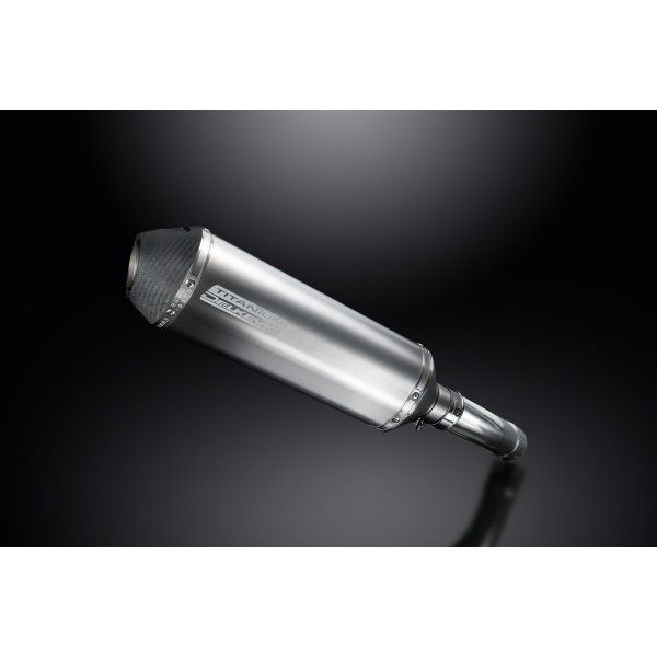 Delkevic slip-on kit X-Oval Titanium 343mm - FZ8 (2010-2015)