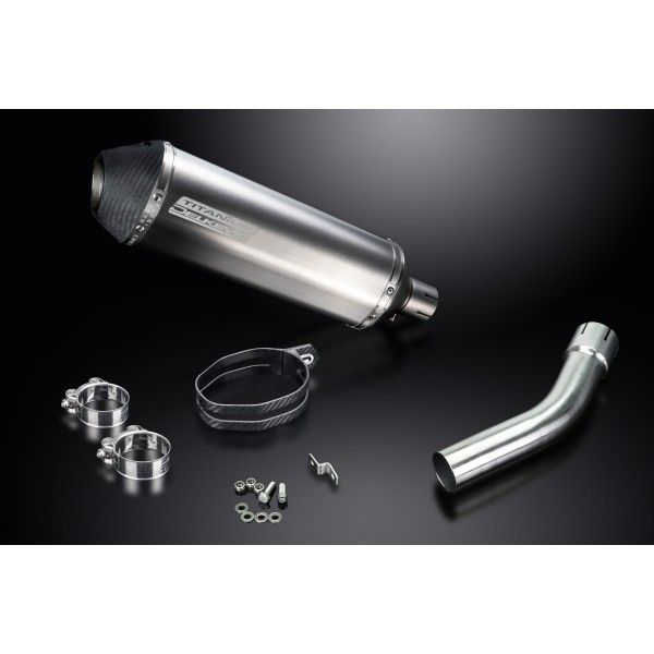 Delkevic slip-on kit X-Oval Titanium 343mm - S1000RR (2015-2016)
