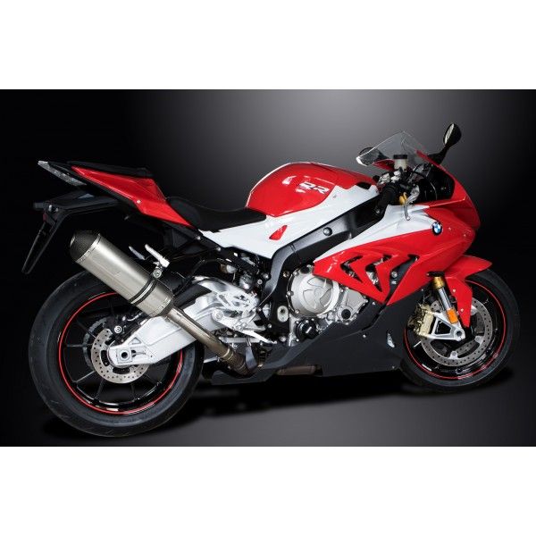 Delkevic slip-on kit X-Oval Titanium 343mm - S1000RR (2015-2016)