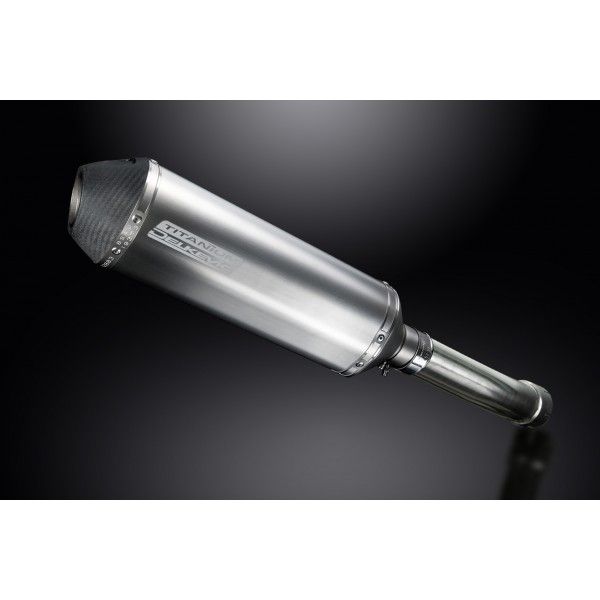 Delkevic slip-on kit X-Oval Titanium 343mm - S1000RR (2015-2016)