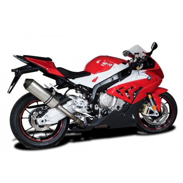 Delkevic slip-on kit X-Oval Titanium 343mm - S1000RR (2015-2016)