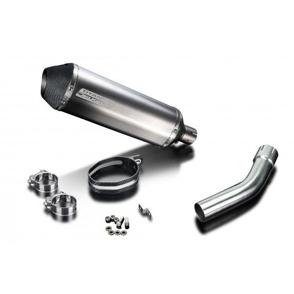 Delkevic slip-on kit X-Oval Titanium 343mm - S1000RR (2015-2016)