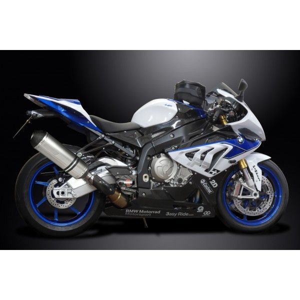 Delkevic slip-on kit X-Oval Titanium 343mm - HP4 (2013-2015)