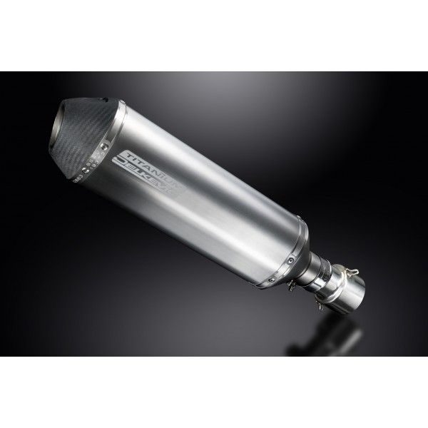 Delkevic slip-on kit X-Oval Titanium 343mm - HP4 (2013-2015)