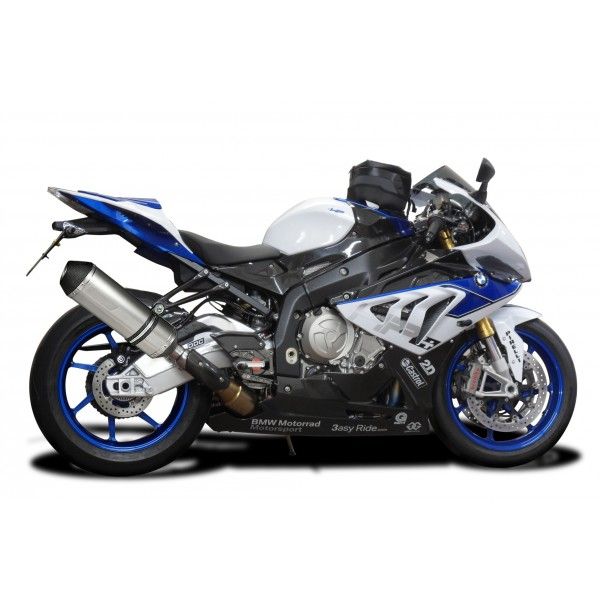 Delkevic slip-on kit X-Oval Titanium 343mm - HP4 (2013-2015)