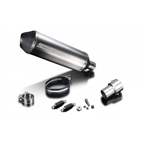 Delkevic slip-on kit X-Oval Titanium 343mm - HP4 (2013-2015)
