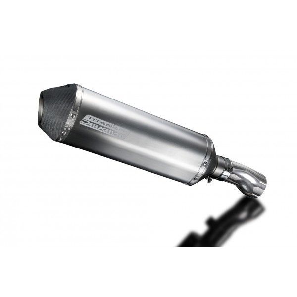 Delkevic slip-on kit X-Oval Titanium 343mm - S1000RR (2010-2014)