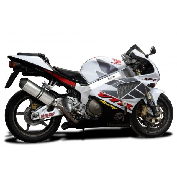 Delkevic slip-on kit X-Oval Titanium 343mm - VTR1000SP2 (2002-2010)