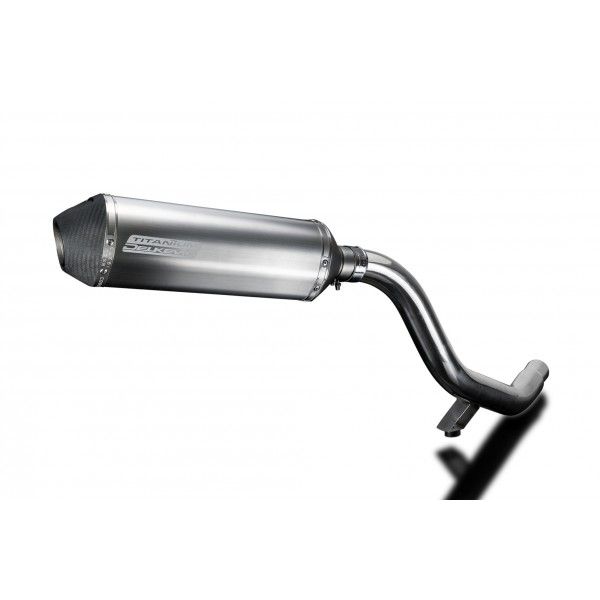 Delkevic slip-on kit X-Oval Titanium 343mm - Tiger Explorer 1200 (2012-2016)