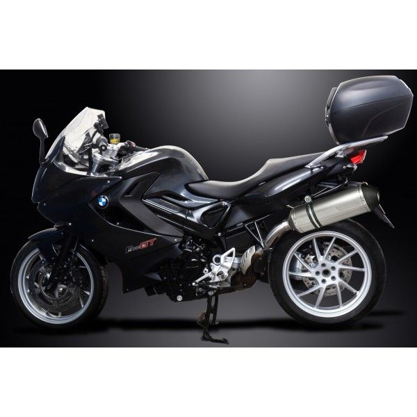 Delkevic slip-on kit X-Oval Titanium 343mm - F800R (2009-2016)